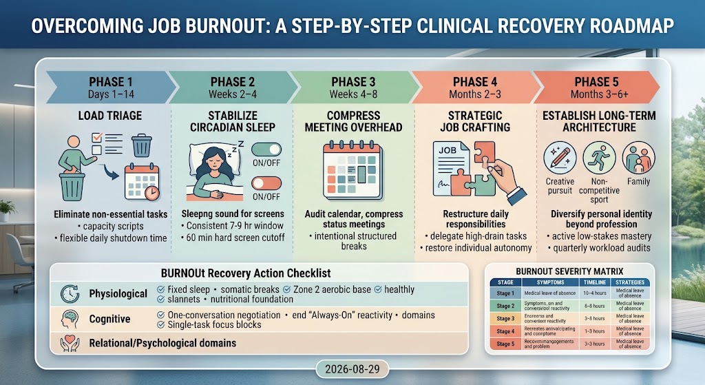 Overcoming Job Burnout Recovery Roadmap